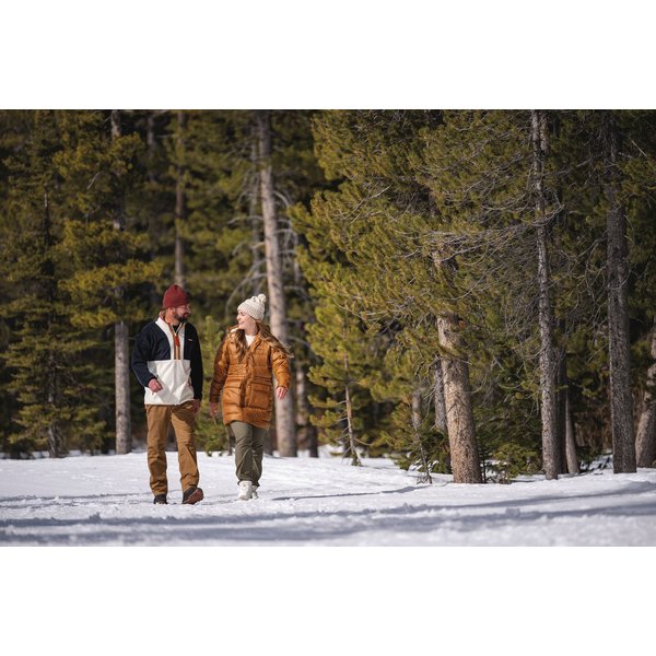 Płaszcz puchowy damski Harmony Falls Mid Down Columbia - Camel Brown