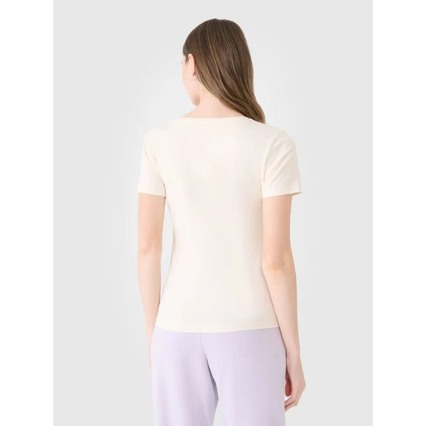 Koszulka damska TTSHF1990 4F - złamana biel