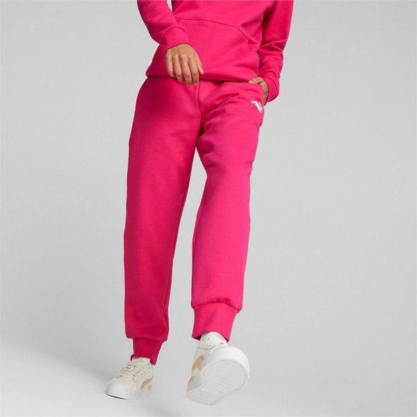 Spodnie dresowe damskie ESS Sweatpants FL Puma - orchid shadow