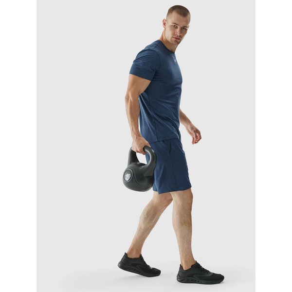 Koszulka męska TFTSM1003 4F - granat melanż