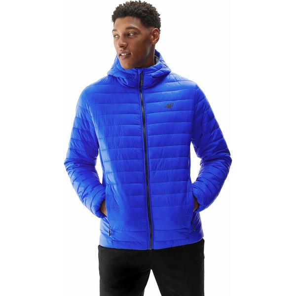 Kurtka męska 4FAW23TDJAM240 4F - kobalt