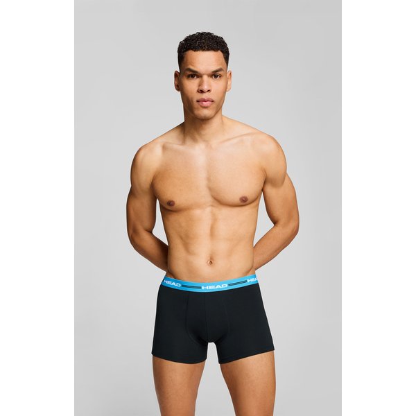 Bokserki męskie Elastic Boxer 2 pary Head - black/blue