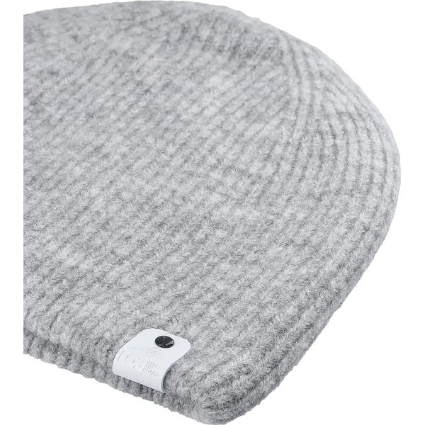 Czapka ACAPU516 4F - chłodny jasny szary melanż