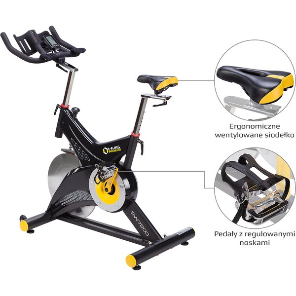 Rower spinningowy SW7200 HMS Premium
