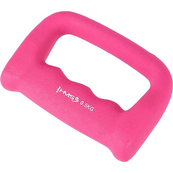 Ciężarek żeliwny, kastet pokryty neoprenem 0,5kg CK05 HMS