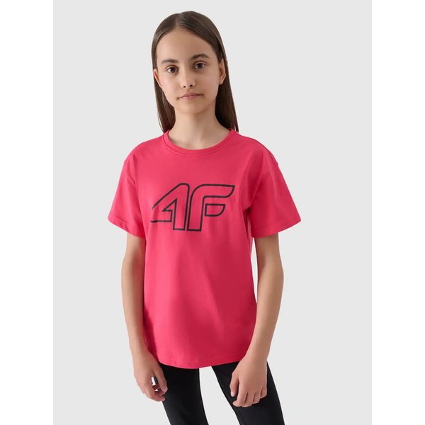 Koszulka dziewczęca TTSHF2327 4F - fuksja