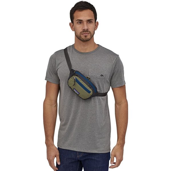 Saszetka, nerka Ultralight Black Hole Mini Hip Pack 1L Patagonia - patchwork/steller blue