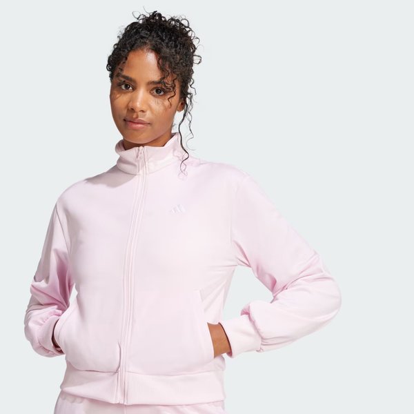 Dres damski Essentials Feel Cozy Adidas - Clear Pink