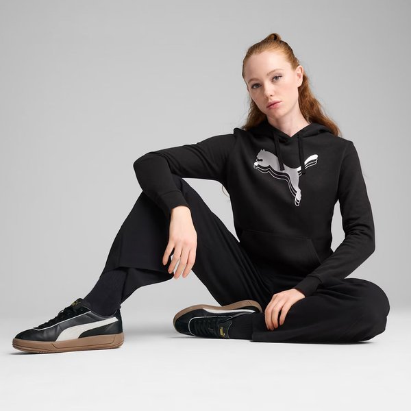 Bluza damska Ess Metallic Puma - Black-Metallic Silver