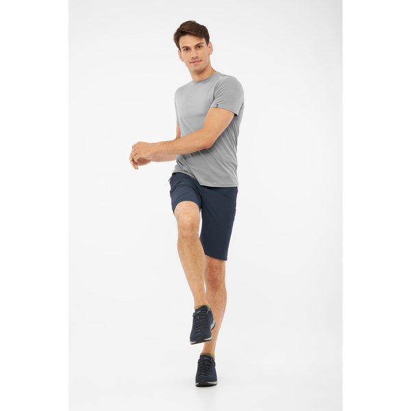 Koszulka męska Lenta Bamboo Viking - szary