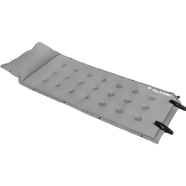 Mata samopompująca z poduszką Naps 193x68x3,5cm Outtec - grey