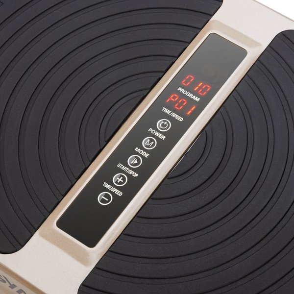 Platforma wibracyjna do ćwiczeń XP300 z pilotem Gymtek - gold