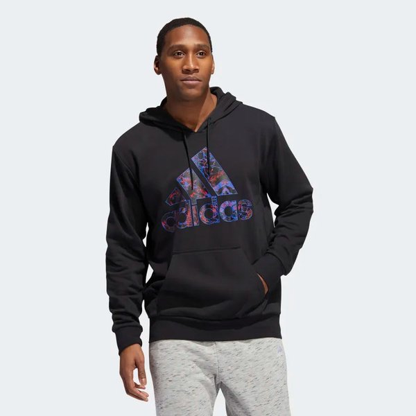 Bluza męska Legends Basketball Hoodie Adidas - black