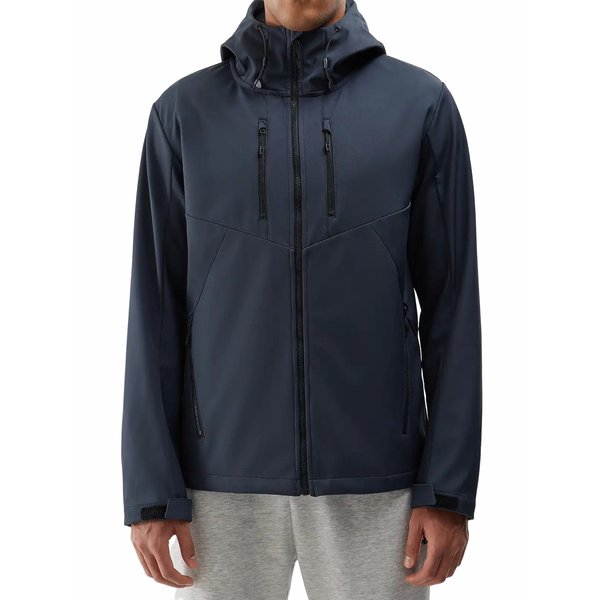 Softshell męski 4FWSS24TSOFM224 4F - ciemny szary