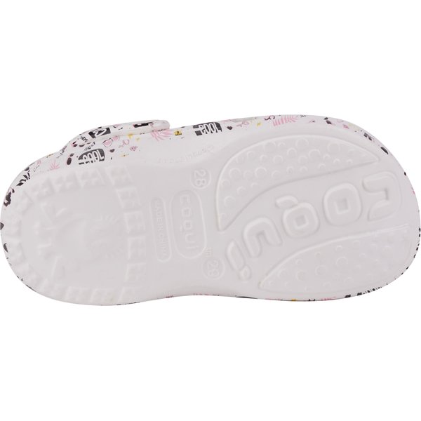 Chodaki Big Frog z przypinką Jr Coqui - White Girl Power