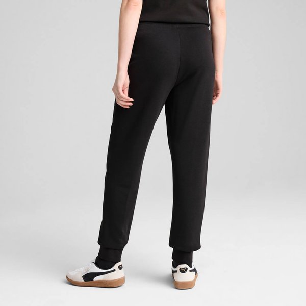 Spodnie dresowe damskie Ess Metallic Puma - black/metallic silver