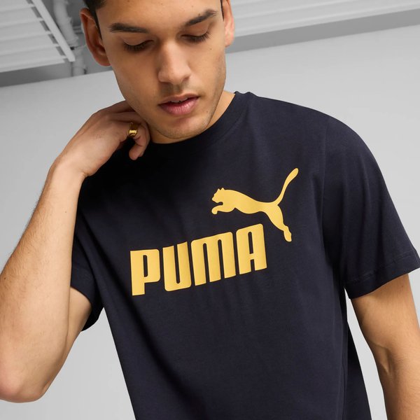 Koszulka męska Ess No.1 Logo Puma - Navy