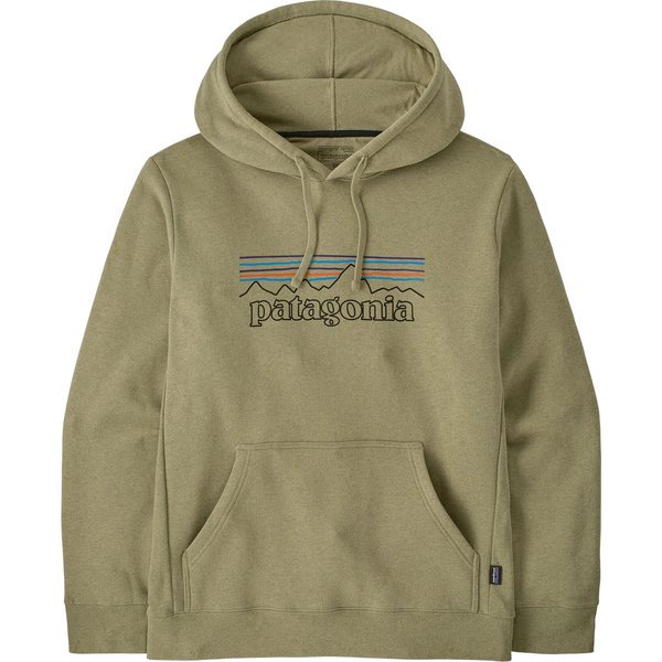 Bluza unisex P-6 Logo Uprisal Patagonia - P-6 Outline: Gumtree Green