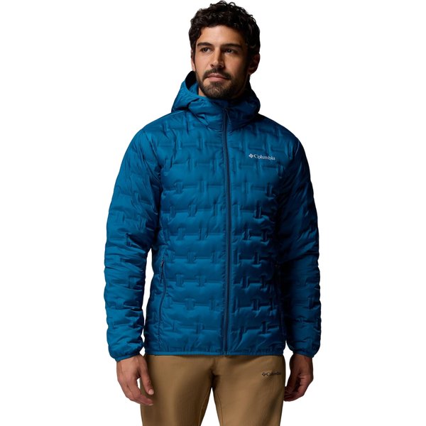 Kurtka puchowa męska Delta Ridge II Down Hooded Columbia - Phoenix Blue