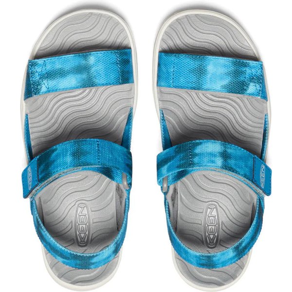 Sandały Elle Backstrap Jr Keen - niebieskie