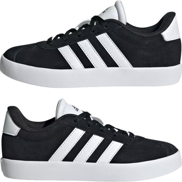 Buty VL Court 3.0 Jr Adidas - czarne