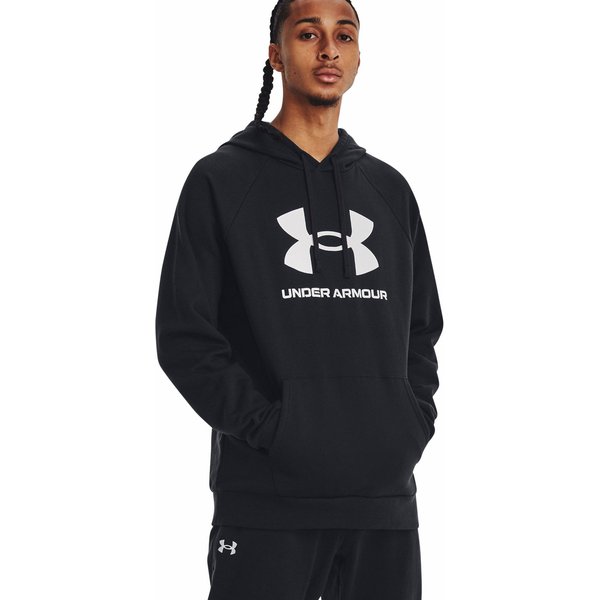 Bluza męska Rival Fleece Logo HD Under Armour - black