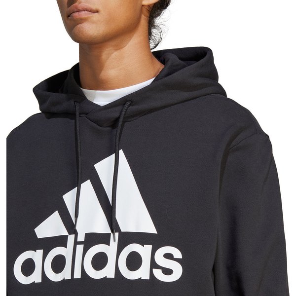 Bluza męska Essentials French Terry Big Logo Hoodie Adidas - czarna