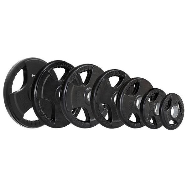 Talerz olimpijski ogumowany TOK25 25kg HMS