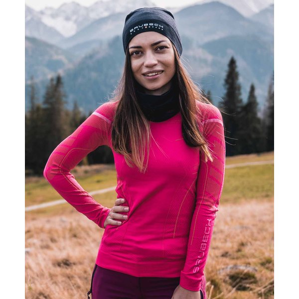 Longsleeve termoaktywny damski Thermo Brubeck - pink