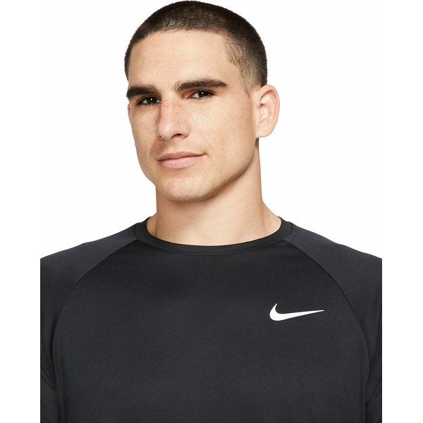 Koszulka męska Hydroguard Nike Swim - czarna