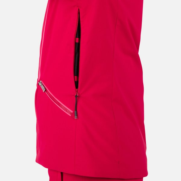 Kurtka narciarska damska Flat Rossignol - ruby red