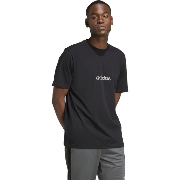 Koszulka męska Camo Linear Graphic Adidas - black