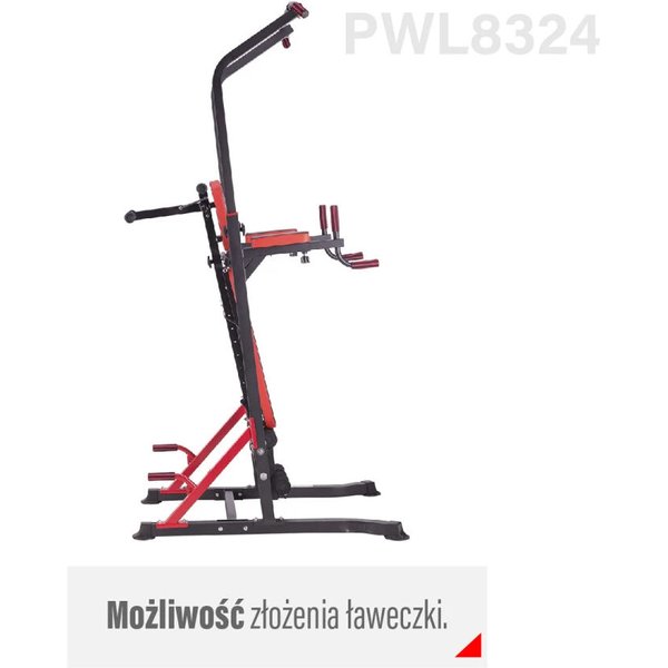 Poręcz wielofunkcyjna z ławką PWL8324 HMS