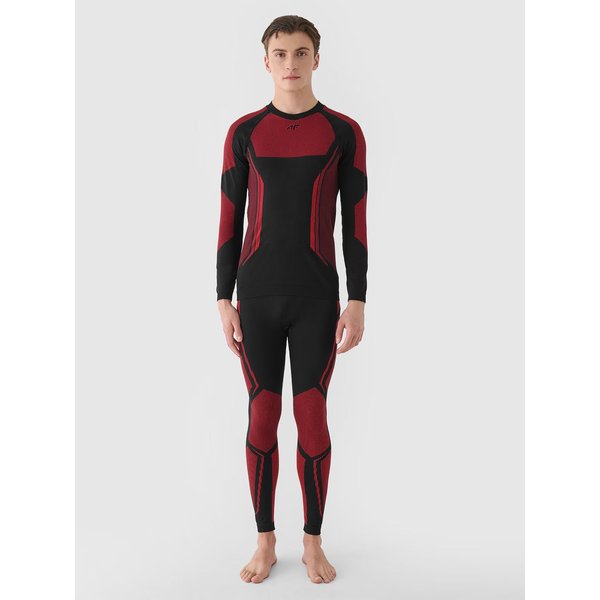 Longsleeve termoaktywny męski USEAM165 4F - czerwony