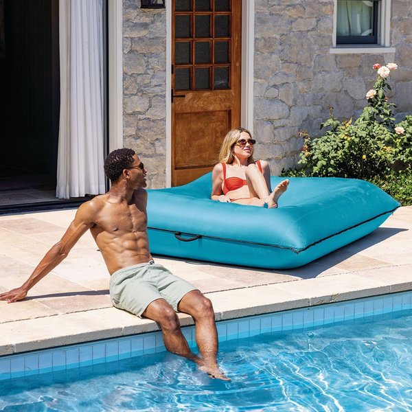 Materac dmuchany z pokrowcem 198x157cm Intex