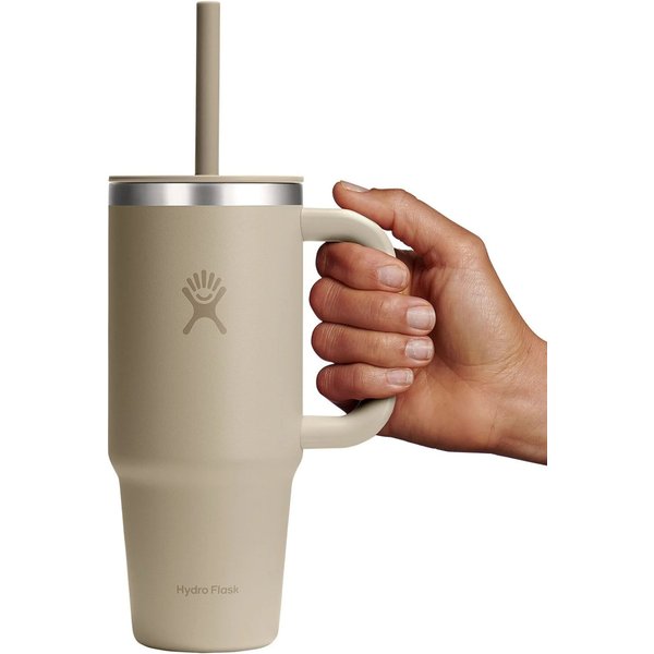 Kubek ze słomką All Around Travel Tumbler 710ml Hydro Flask - Oat