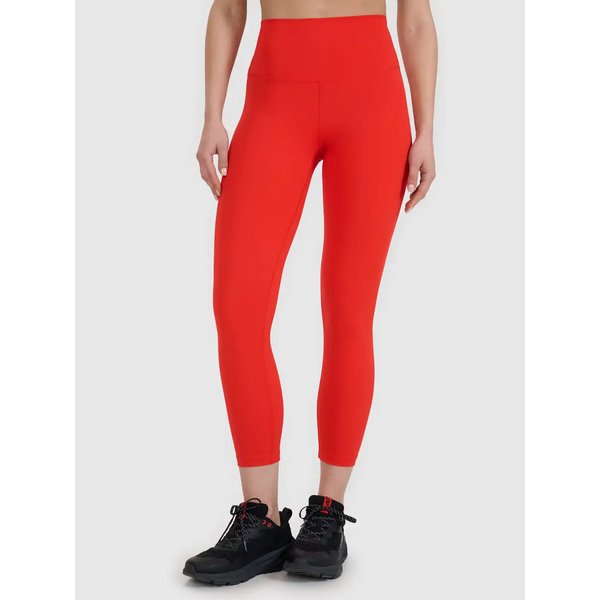 Legginsy damskie TFTIF308 4F - czerwony