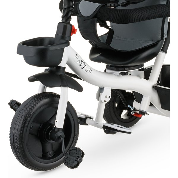 Rowerek trójkołowy 3w1 obracany Stars - gwiazdki