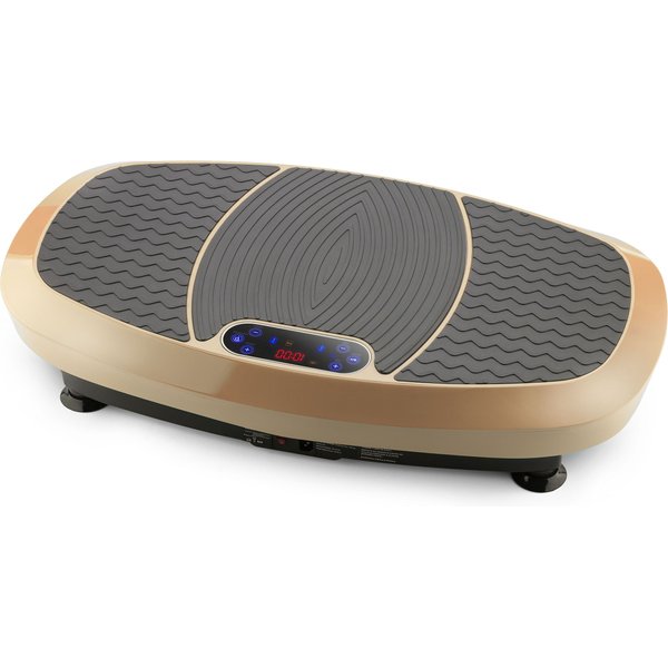Platforma wibracyjna do ćwiczeń XP750 3D Intense z pilotem Gymtek - złota