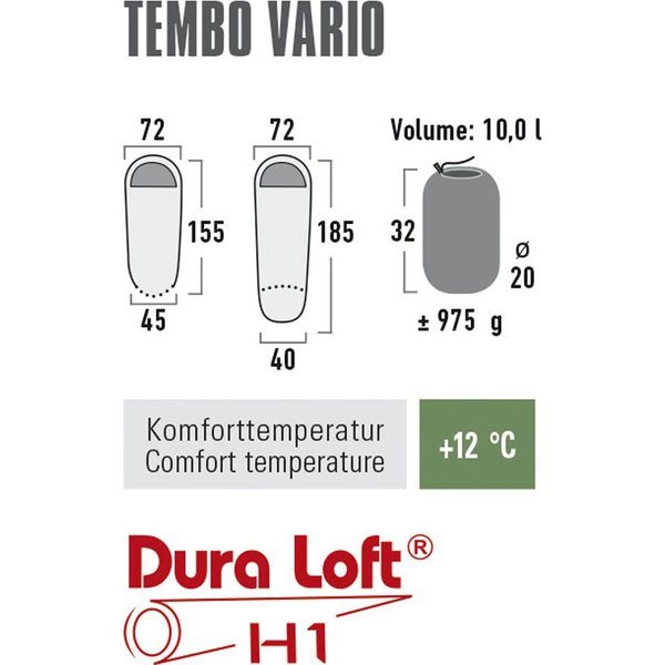 Śpiwór Tembo Vario High Peak