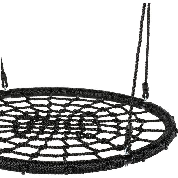 Huśtawka ogrodowa, bocianie gniazdo XXL Net Outtec - black