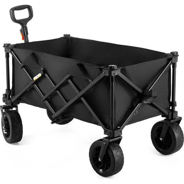 Wózek turystyczny, składany gumowe koła BlackRover 100L Outtec