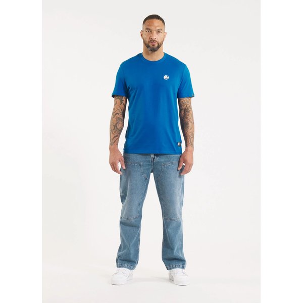 Koszulka męska Small Logo Pitbull West Coast - Royal Blue