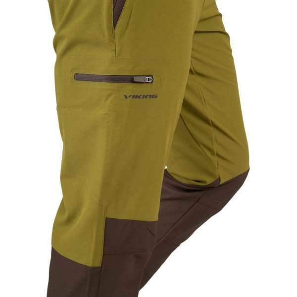 Spodnie trekkingowe męskie Bamboo Sequoia Viking - zielony