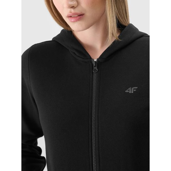 Bluza damska 4FWMM00TSWSF1467 4F - głęboka czerń