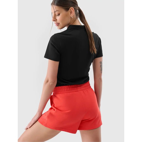 Spodenki damskie TSHOF542 4F - czerwony