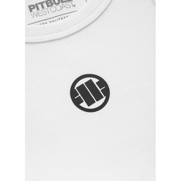 Bezrękawnik męski Small Logo Pitbull West Coast - biały