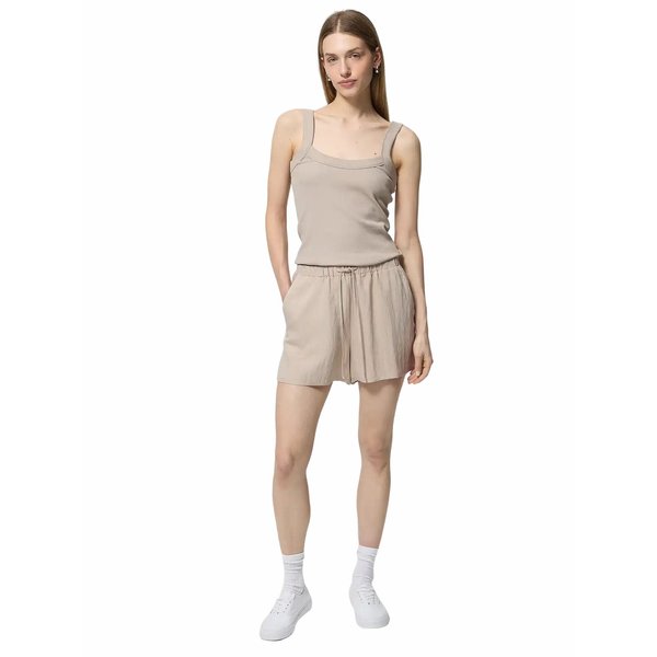 Bezrękawnik damski OTHWSS24TSLEF086 Outhorn - beż