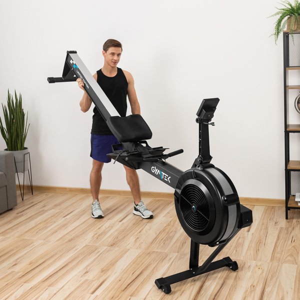 Wioślarz powietrzny XR4000 + pas do pomiaru tętna Gymtek