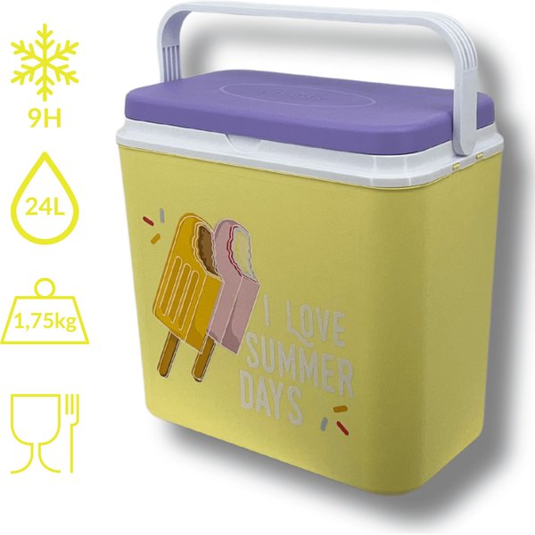 Lodówka turystyczna 24L Kamai - lody